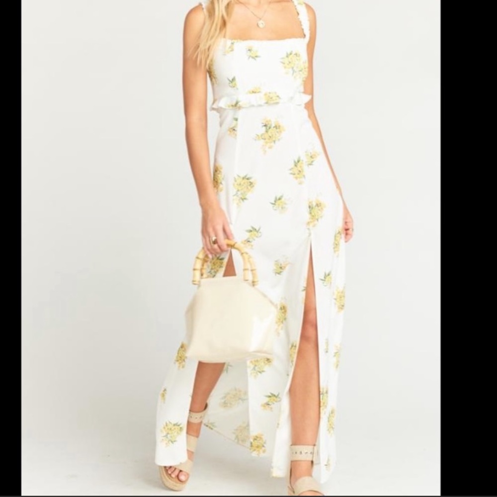 Showmeyourmumu Maxi white dress